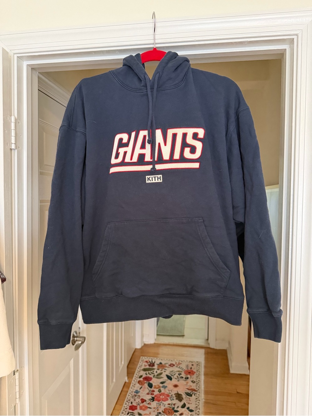KITH X NEW YORK GIANTS HOODIE